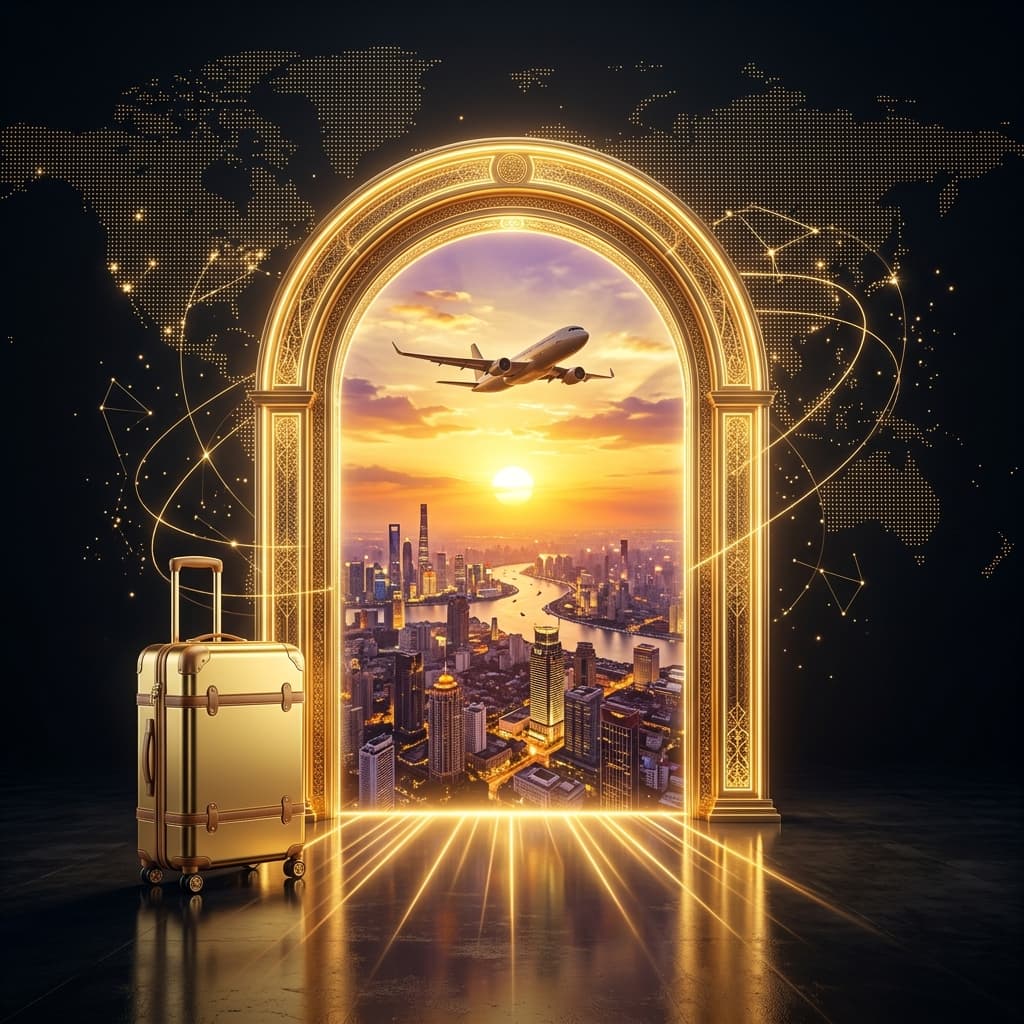 B2B Travel Illustration